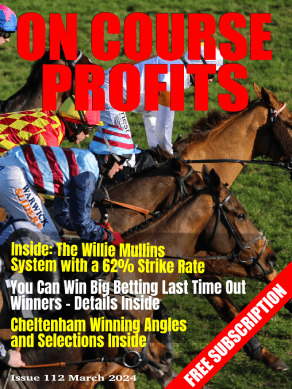 On Course Profits Horse Racing Magazine Cover